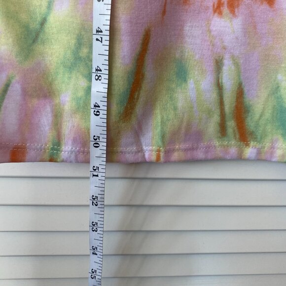 NWOT Sweet Lovely by Jen Maxi Dress, Orange Tie Dye, Size M - Picture 4 of 5
